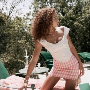 NWT Vanessa Mooney Heather Top in Blush